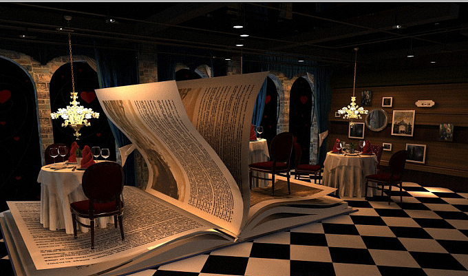 郑州餐厅装修公司案例-主题餐厅装修设计（图ZMTgzMzMwNzYw） - 酒店餐饮设计 - 站酷设计师郑州餐厅装修公司原创素材 - 站酷ZCOOL