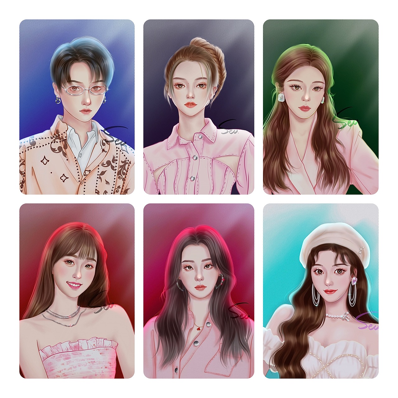 2020下半年插画汇总
