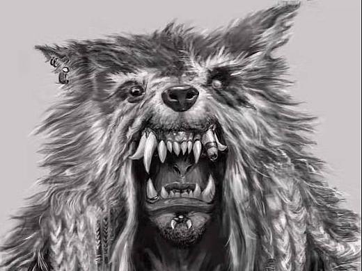 魔兽临摹（个人主页-ZNDE0MTM5Njg=） - 创作习作 - 站酷设计师Christiane原创素材 - 站酷ZCOOL