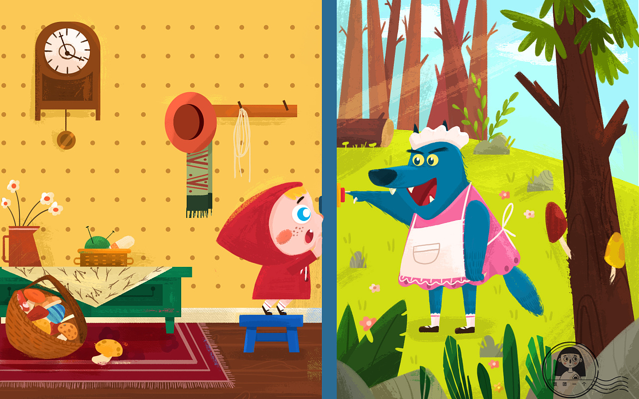 小红帽和大灰狼