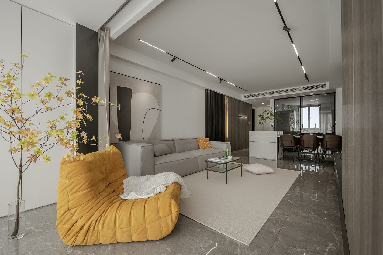 现代简约效果图案例（图ZMjk0MDQxODky） - 家装设计 - 站酷设计师折耳喵1992原创素材 - 站酷ZCOOL