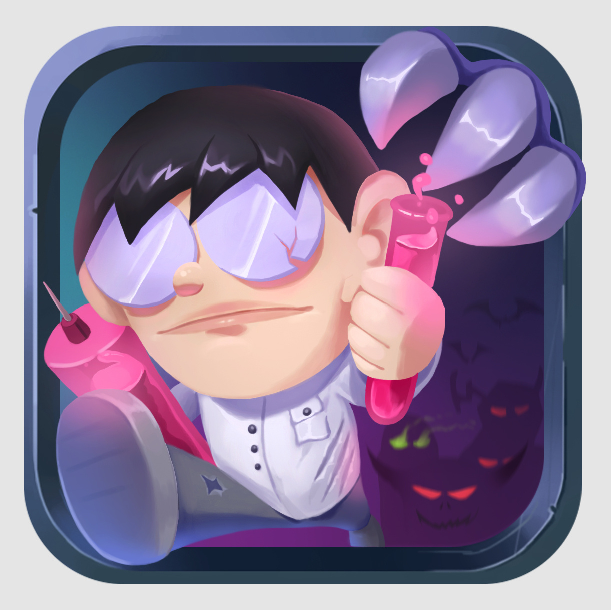 练习做的游戏icon