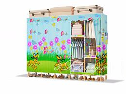 3Dmax布衣柜效果圖