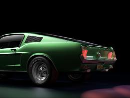 CGI Mustang 1968