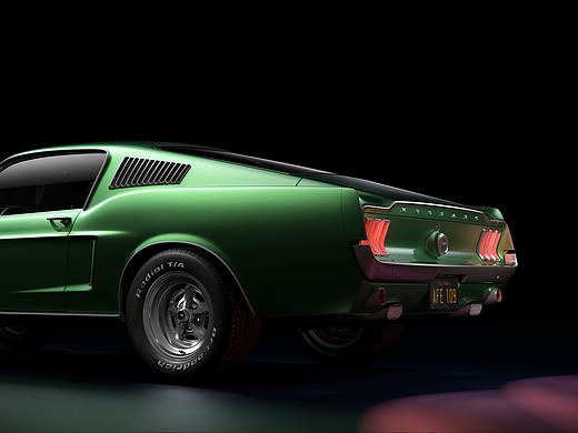 CGI Mustang 1968