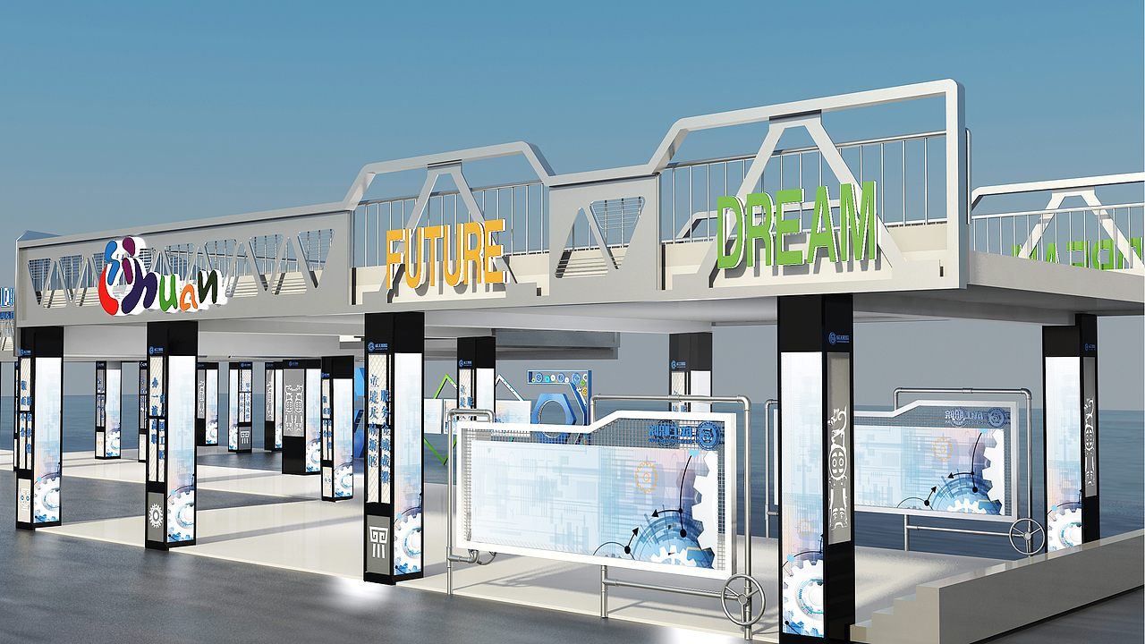 校园文化长廊设计