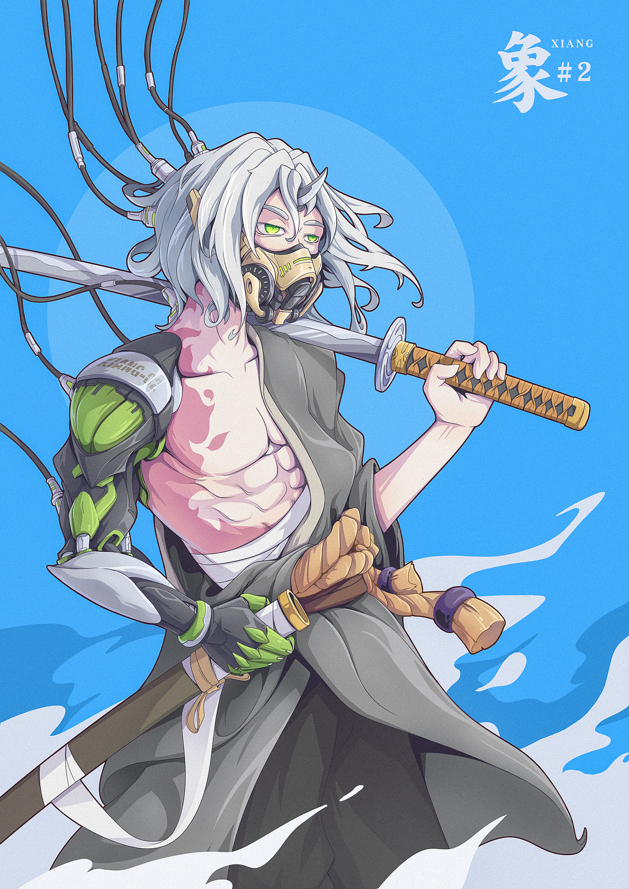 象#2 人物插画创作（图ZMjk0NzUyMzAw） - 创作习作 - 站酷设计师林叮咚原创素材 - 站酷ZCOOL