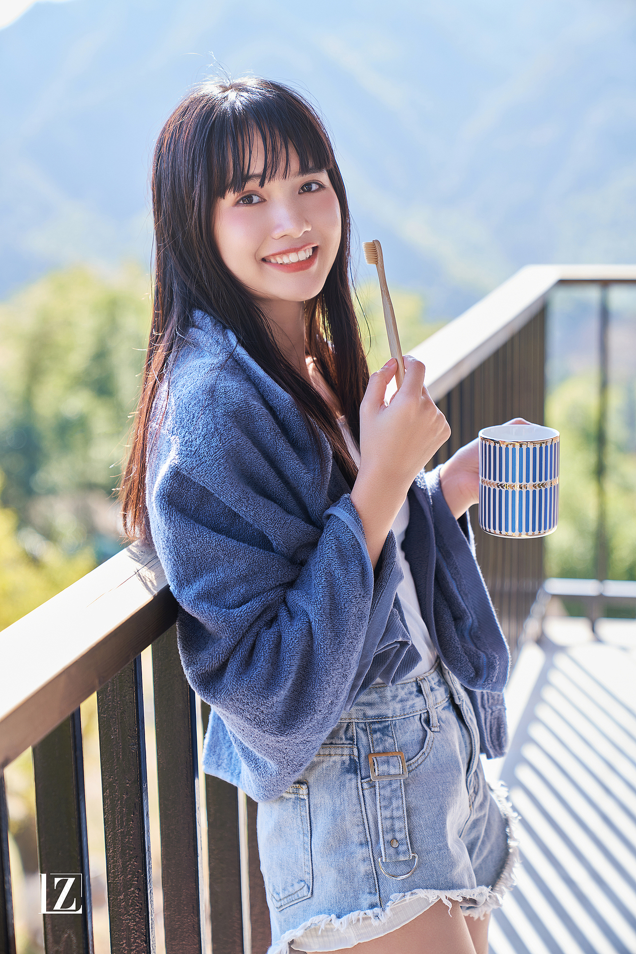 浴巾-清新少女系列|摄影|人像摄影|荔枝视觉_原创作品-站酷zcool