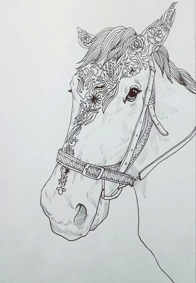 八头马|纯艺术|绘画|靑玉案 - 原创作品 - 站酷 (zcool)