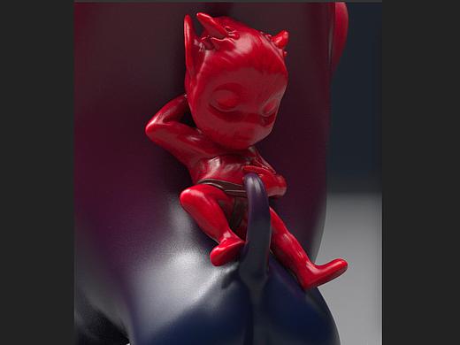 潮玩制作—“呲铁”幼时设计（一）