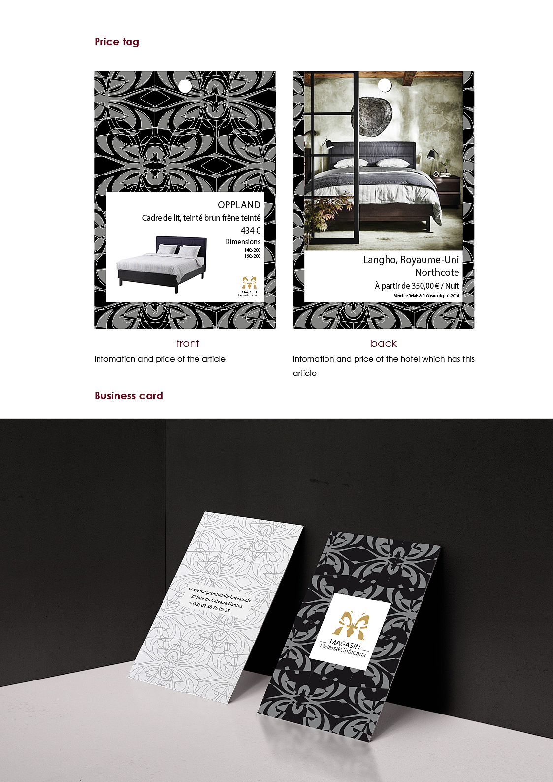Relais&Chateaux 罗莱夏朵 创意家居店VI设计(图ZNDAyNjI4NDg=) - 品牌 - 站酷设计师一小粒kiwi酱原创素材 - 站酷ZCOOL