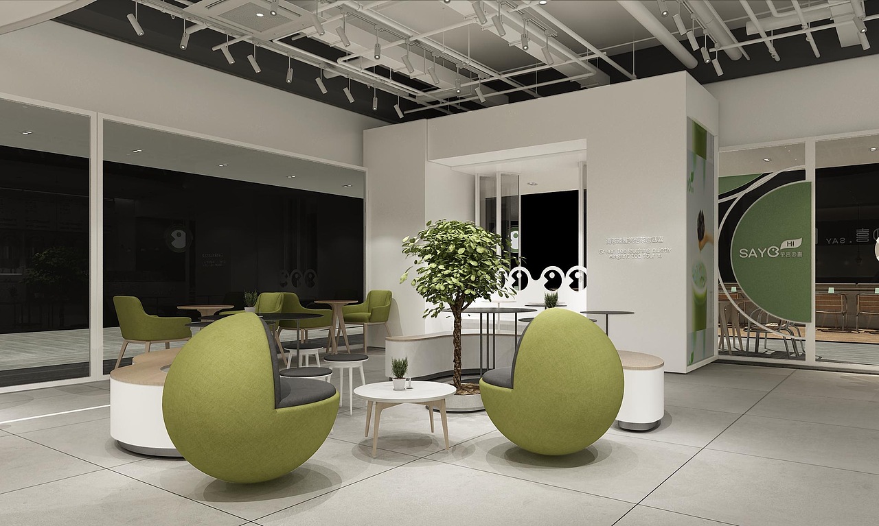 茶饮店（图ZMTk5MjM0Mzg0） - 家装设计 - 站酷设计师Simon梁子文原创素材 - 站酷ZCOOL