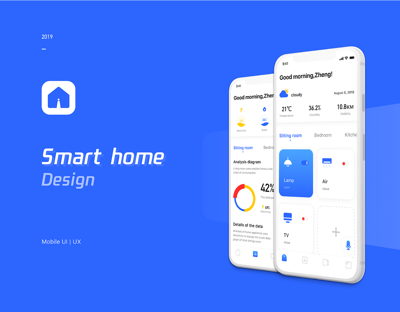 Intelligent home design（图ZMTgzMjcxNDU2） - APP界面 - 站酷设计师Mr_Jayne原创素材 - 站酷ZCOOL