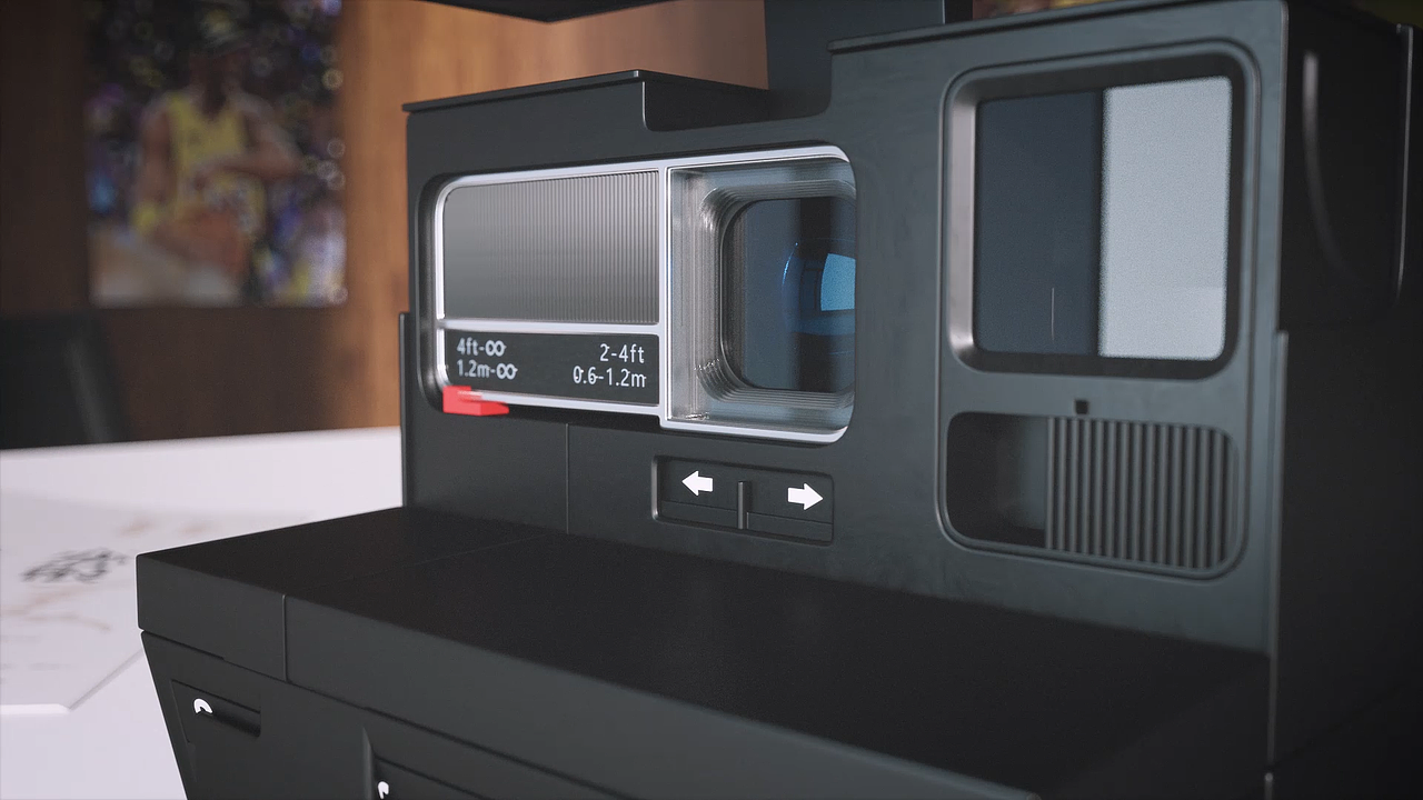 Polaroid宝丽来C4D动画oc渲染练习