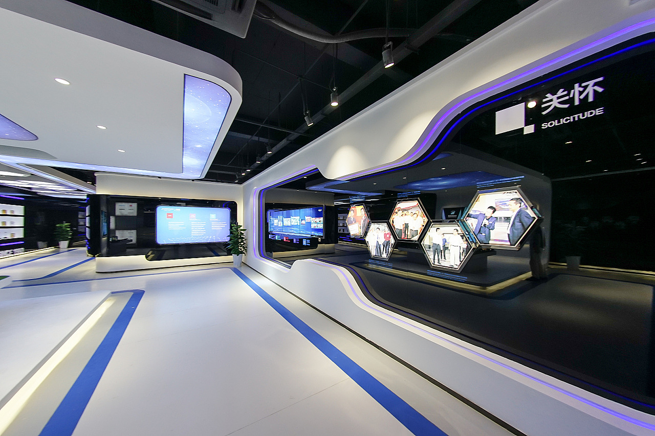 国家电网展厅科技现代展厅3d效果图设计制作|三维|其他三维|SHEJILION - 原创作品 - 站酷 (ZCOOL)