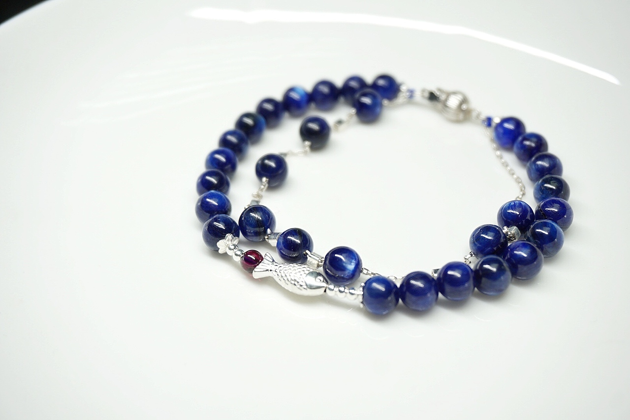 蓝晶石手串合集（图ZMTc1NzYwODg4） - 首饰设计 - 站酷设计师颅巢原创素材 - 站酷ZCOOL
