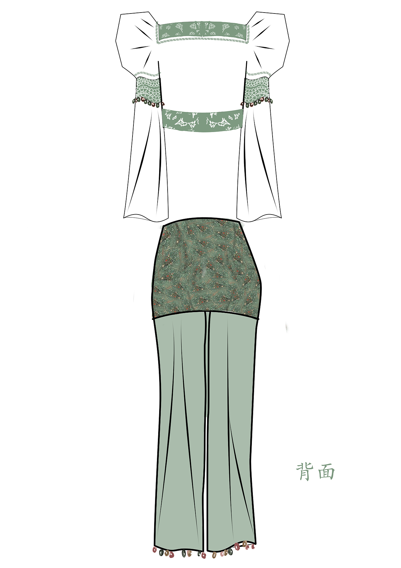 敦煌系列服饰设计（图ZMjA3MTk5MTI4） - 休闲/流行服饰 - 站酷设计师酸醋原创素材 - 站酷ZCOOL