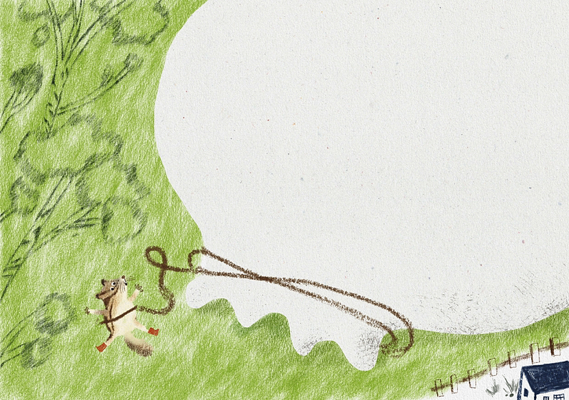 是谁寄来的风（图ZMzM4NjkxODMy） - 儿童插画 - 站酷设计师原路yl原创素材 - 站酷ZCOOL