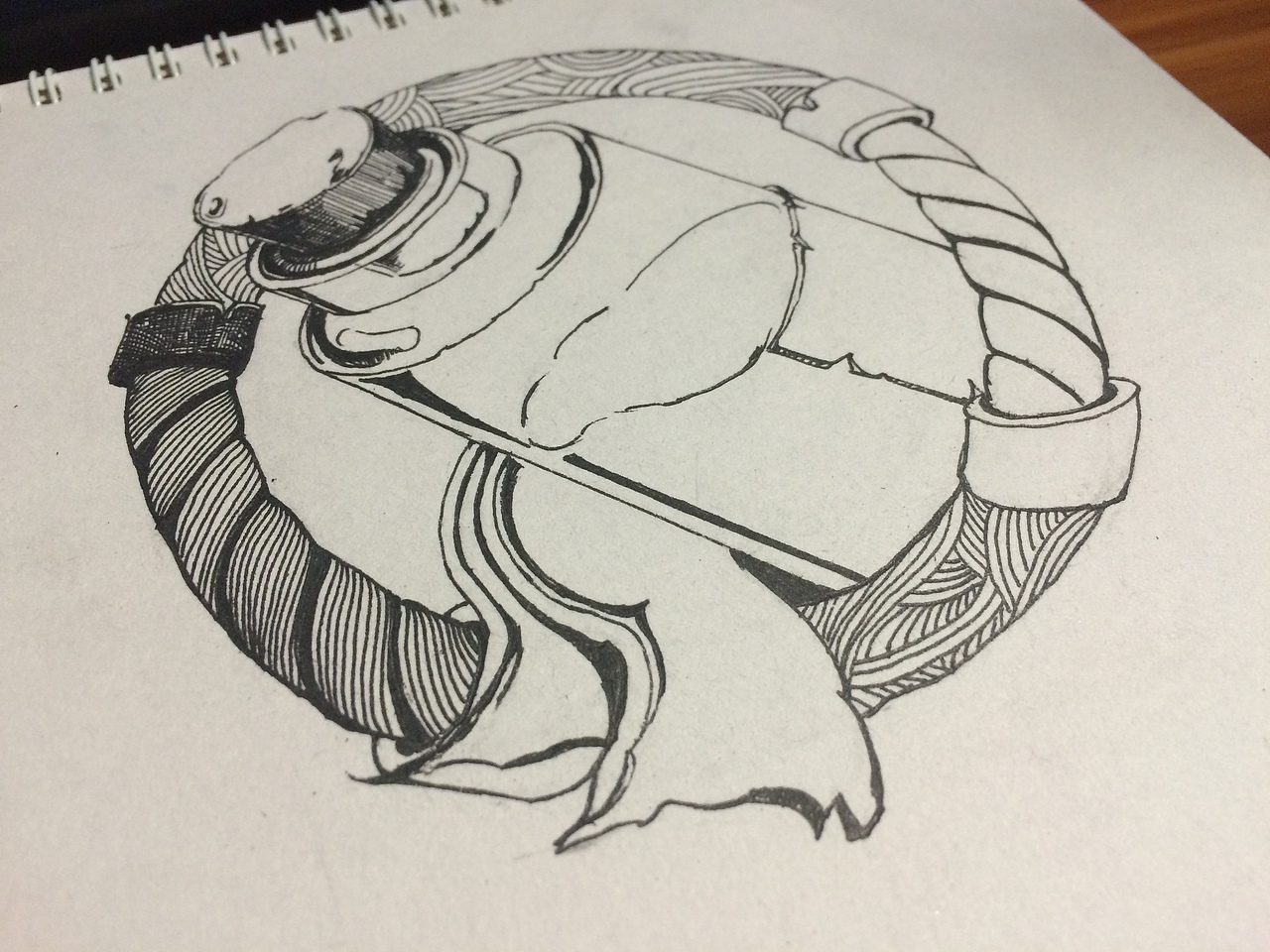 手绘黑白线描游戏图标药水