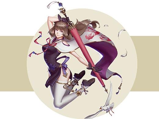 角色进阶-中国风少女设计