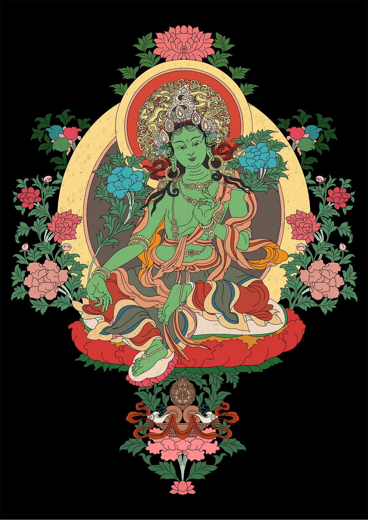 《绿度母》12小时