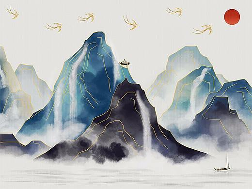 新中式 山水