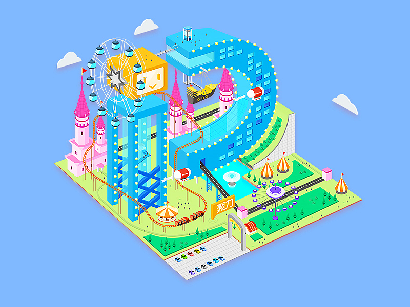 PPTV设计团队2016 Dribbble 作品合集