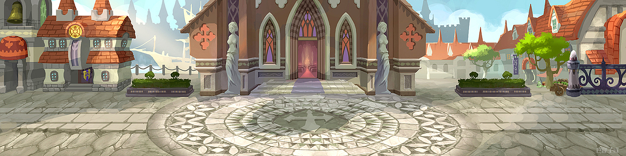 横版场景（图ZNTQ3NDMzNTI=） - 游戏原画 - 站酷设计师磨西原创素材 - 站酷ZCOOL