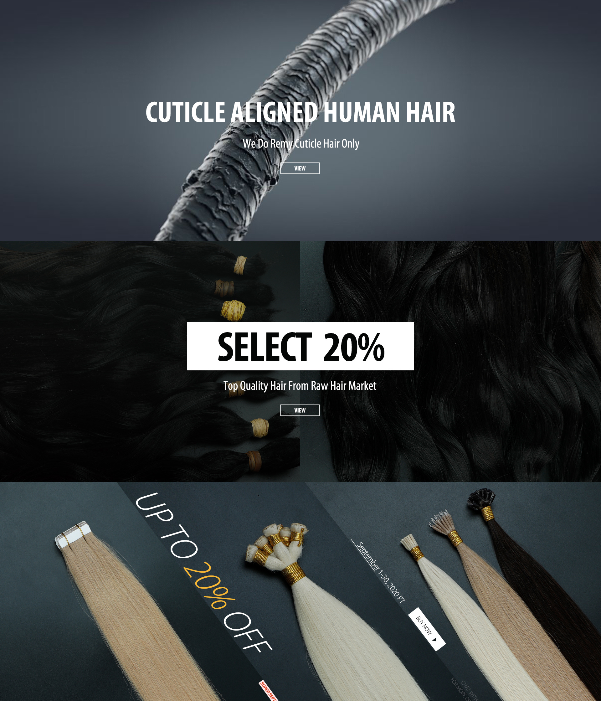 假发行业海报黑版