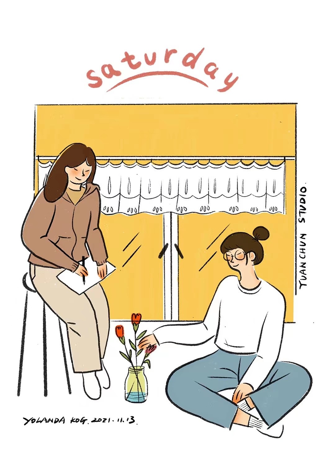 插画师的自我练习（数码篇）（图ZMjkzMDMzMTIw） - 创作习作 - 站酷设计师小島元春原创素材 - 站酷ZCOOL