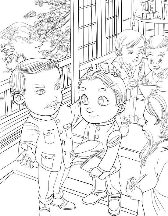 儿童插图（一）连环画、插图、漫画（图ZOTA2Nzc3ODg=） - 儿童插画 - 站酷设计师杨越绘画原创素材 - 站酷ZCOOL