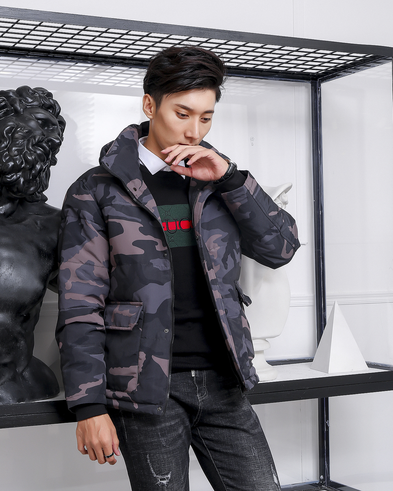 朋盛传媒-麒翔夹克拍摄 淘宝拍摄