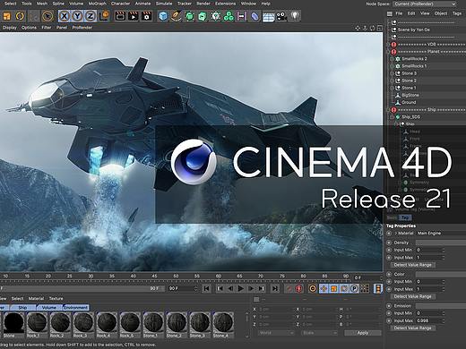中文视频介绍 | MAXON发布Cinema 4D Release 21