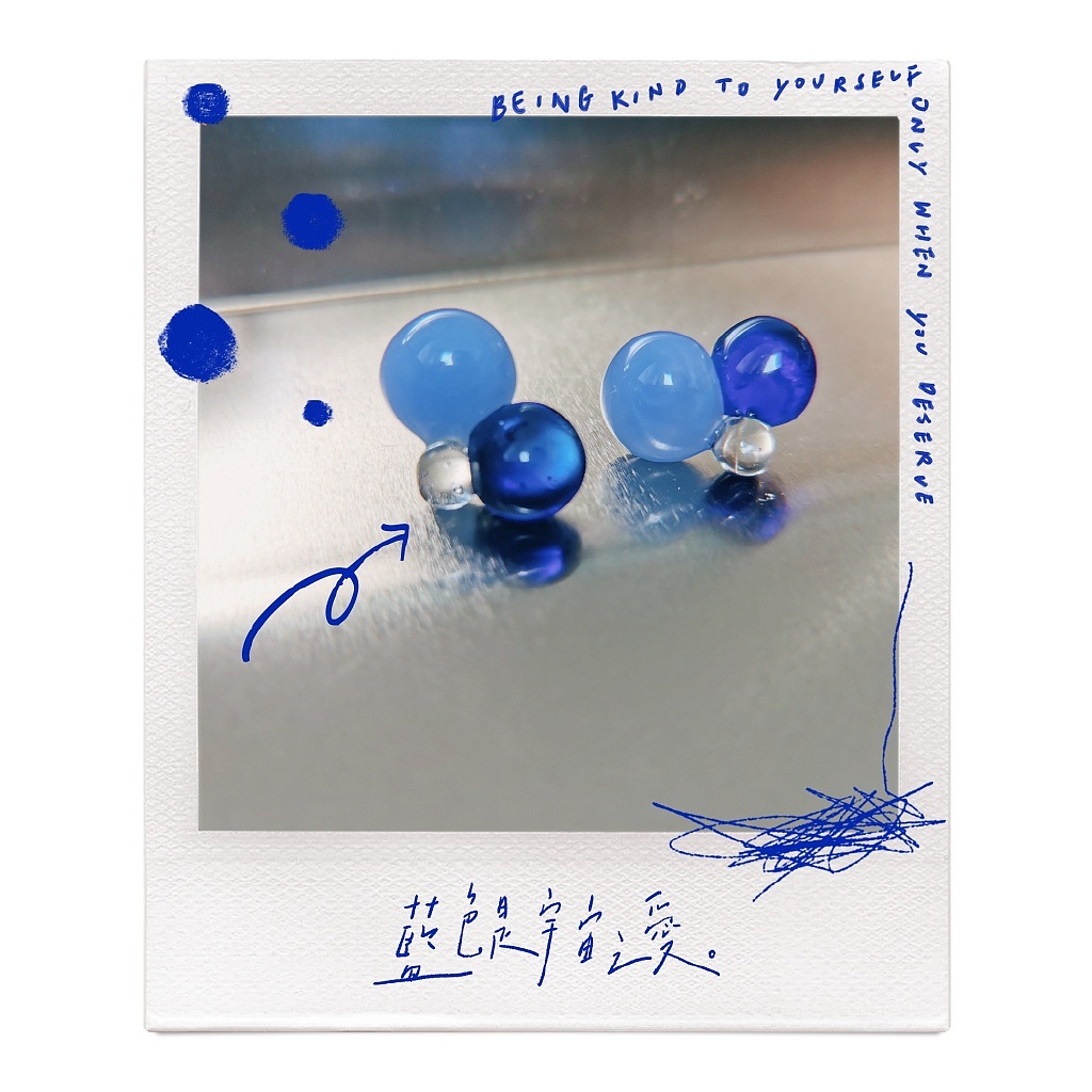 我的一些琉璃首饰作品（图ZMjcwMDMxNjM2） - 首饰设计 - 站酷设计师hlan512原创素材 - 站酷ZCOOL