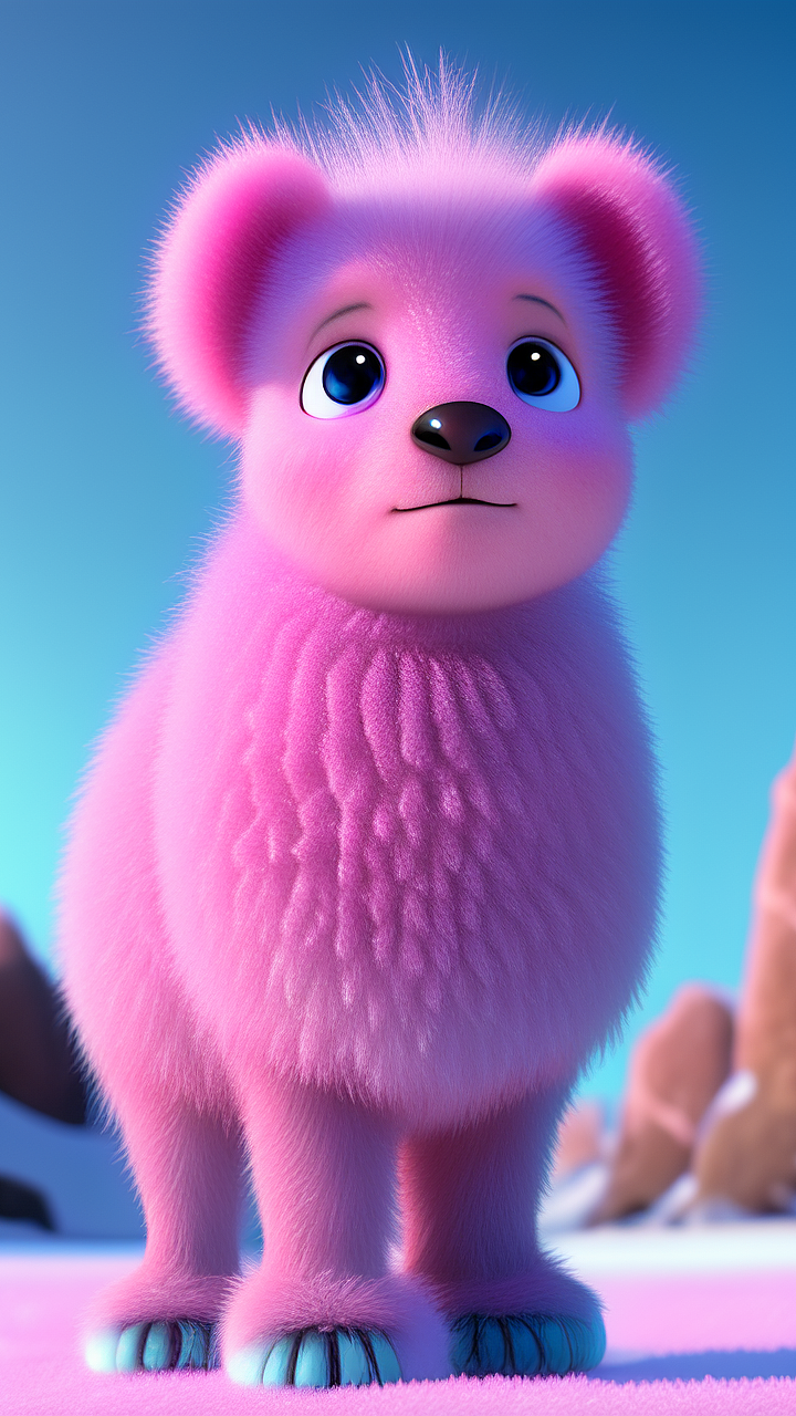 sweet city甜城内江自由个性的精灵插画壁纸屏保装饰画