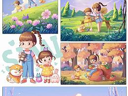 原創(chuàng)系列插畫