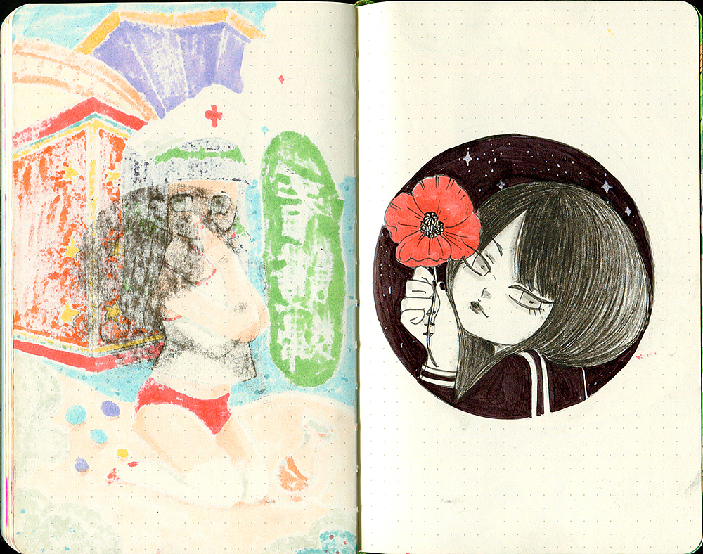 脑洞涂鸦本（图ZMTIxNjUzMTYw） - 创作习作 - 站酷设计师applenana原创素材 - 站酷ZCOOL