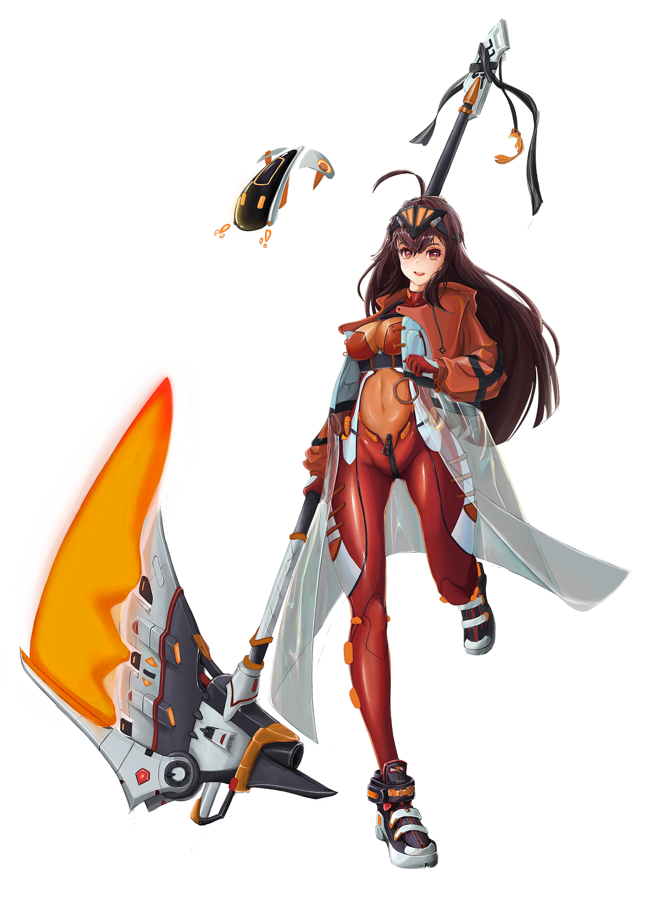 紧身衣美少女①|插画|概念设定|yingz弋 - 原创作品 - 站酷 (zcool)