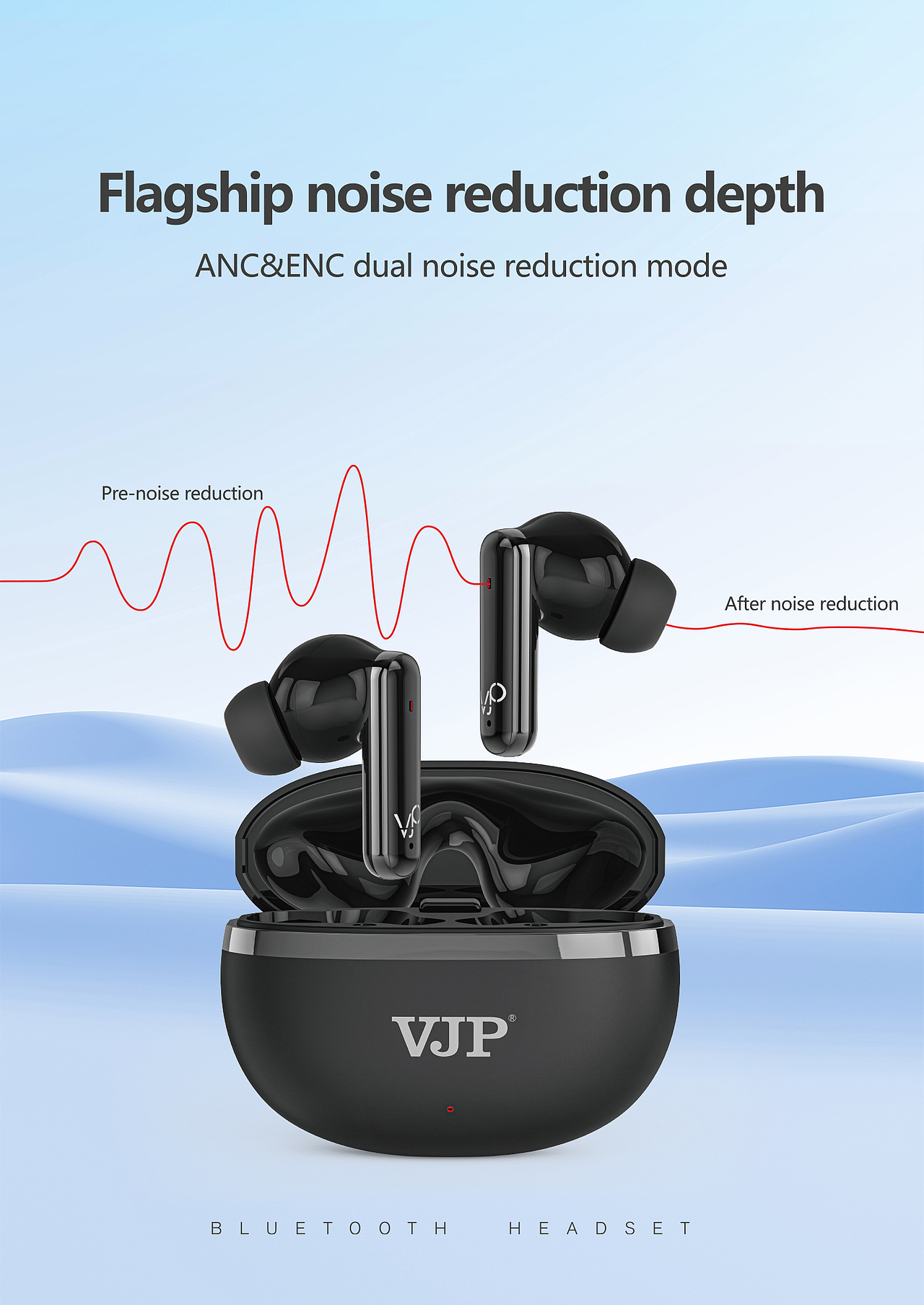 无线蓝牙耳机 详情页