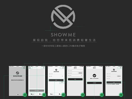 C2M模式的定制时尚购物APP交互页面流程图
