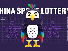 体彩卡通IP形象——彩彩