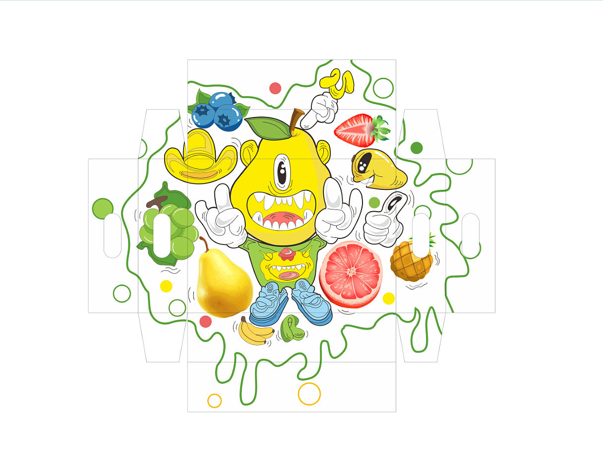包装平面图