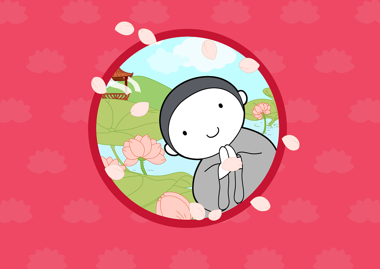 佛系惠二/四季插画|插画|绘本|善乐生文化 - 原创作品 - 站酷 (zcool)