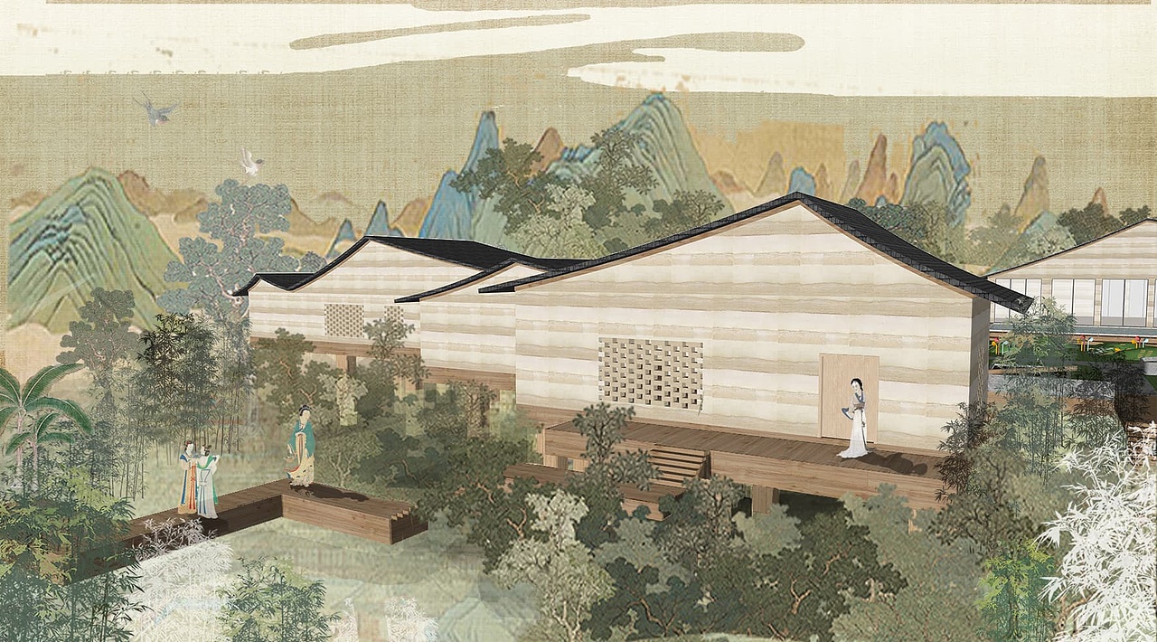 竹编非遗手工作坊|竹灵（图ZMzAzNjMyMjgw） - 其他空间 - 站酷设计师乌龙酒原创素材 - 站酷ZCOOL