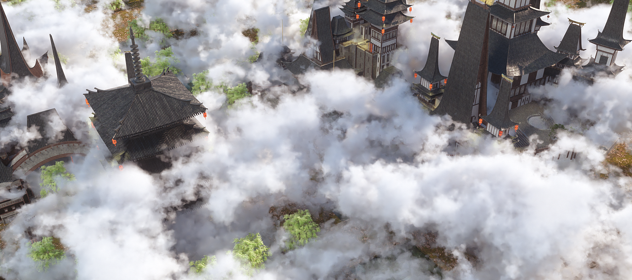 粗暴版云雾古镇