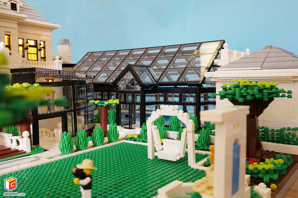 【gegovs】国内最大的单体乐高别墅-花园大别墅