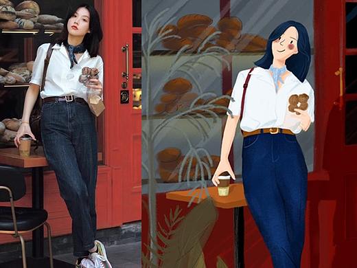 如何照片转插画