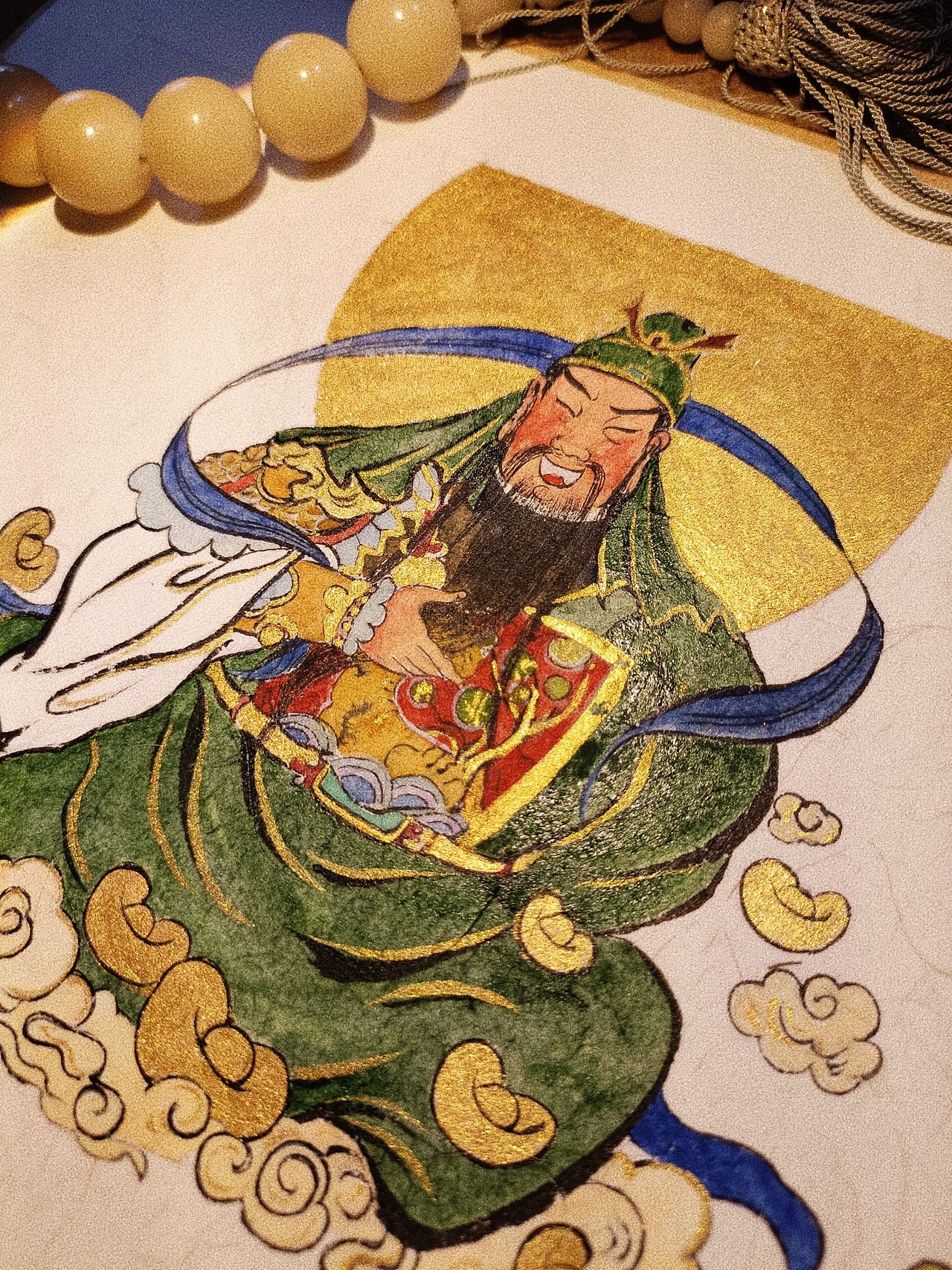 挥金如铁式画武财神关二爷（图ZMzQ0MzY4NDI0） - 创作习作 - 站酷设计师不二画坊云灵原创素材 - 站酷ZCOOL