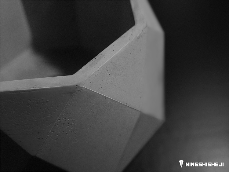 【凝石工作室】混凝土水泥花盆（图ZMjE4NzMyMjQ=） - 生活用品 - 站酷设计师凝石设计原创素材 - 站酷ZCOOL