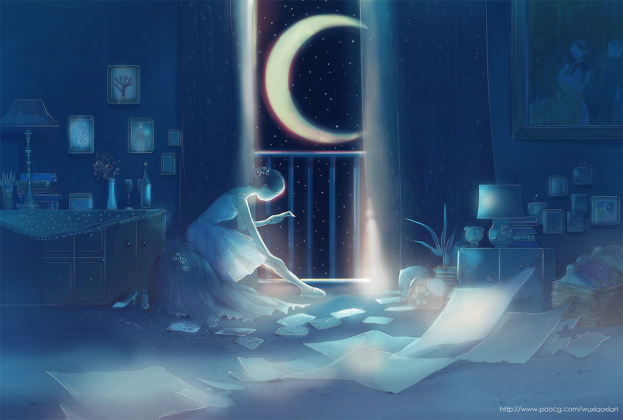 一个画画的过程